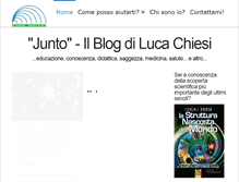 Tablet Screenshot of lucachiesi.com